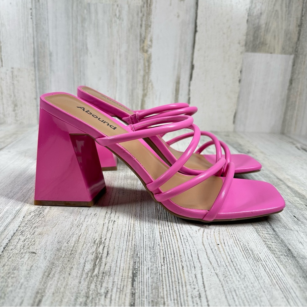New AboundAustyn Strappy Women's Pink Sandal #770 - Picture 8 of 12